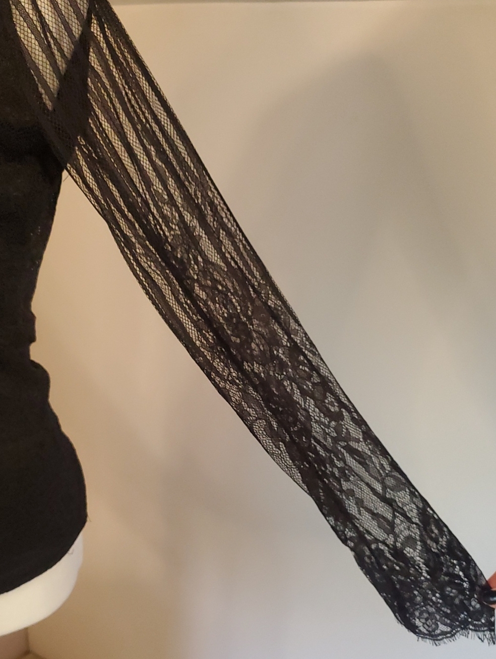 Oblong Box Winchester Victorian Lace Top - Picture 7 of 11